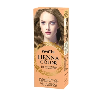 Balsam koloryzujący Henna Color - naturalny blond, 75 ml - Venita