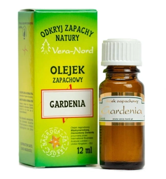 Olejek zapachowy Gardenia, 12 ml - Vera Nord