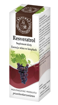 Resveratrol - esencja wina w kroplach, 20 ml - Bonimed