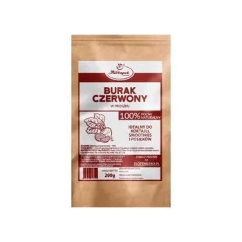 Burak czerwony w proszku, 200 g - Herbapol