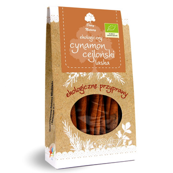 Cynamon Cejloński Laska Eko, 30 g - Dary Natury