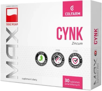 Cynk Max, 30 tabl. - Colfarm