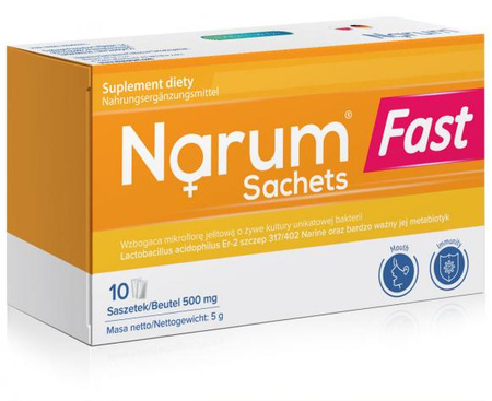 Narum Sachets Fast 10 saszetek