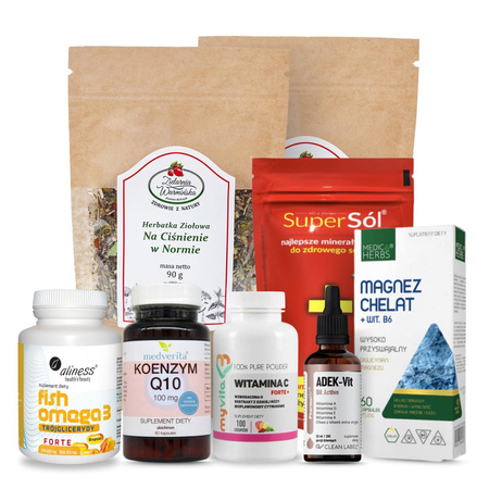 Zestaw WSPARCIE PRAWIDŁOWEGO CIŚNIENIA