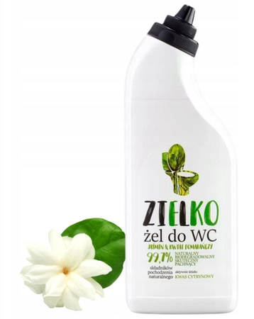 Żel do WC - jaśmin i kwiat pomarańczy, 500 ml - Zielko