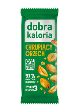 Baton daktylowy chrupiący orzech, 35 g - Dobra Kaloria