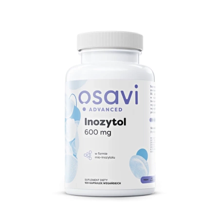 Inozytol 600 mg, 100 kaps. vege - Osavi