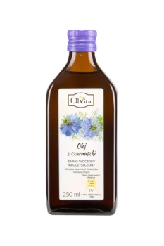 Olej z czarnuszki, tłoczony na zimno, 250 ml - OlVita