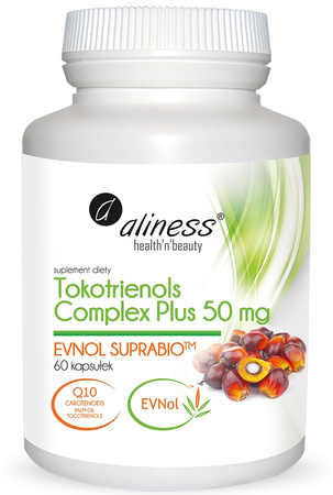 Tokotrienols Complex Plus 50 mg, 60 kaps. - Aliness 
