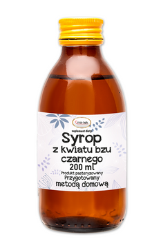 Syrop z kwiatu bzu czarnego, 200ml - Mir-lek
