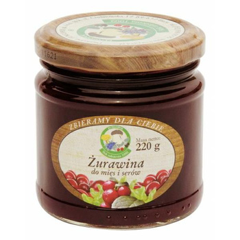 Żurawina do mięs i serów, 220 g - Fungopol