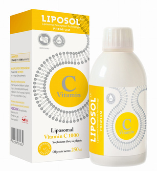 Liposol - Liposomalna Witamina C , 250 ml - Aliness