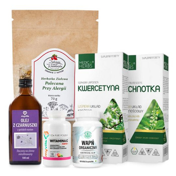 Zestaw WSPARCIE PRZY ALERGII Z PACHNOTKĄ