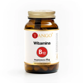 Witamina B12, 90 kaps. vege - Yango