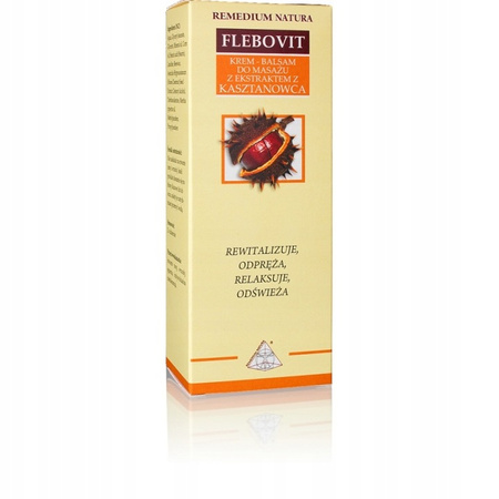 Flebovit Balsam pielęgnujący do nóg, 75 ml - Remedium Natura