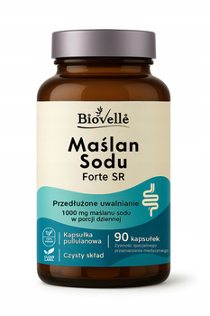 Maślan Sodu Forte SR 1000 mg, 90 kaps. - Biovelle
