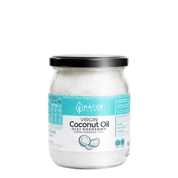 Olej kokosowy Virgin nierafinowany, 500 ml - Natur Planet