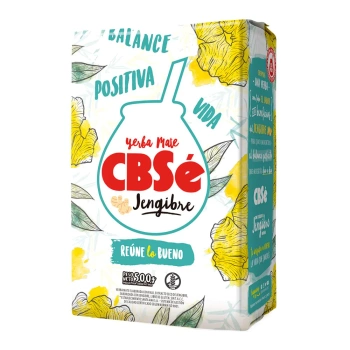 Yerba Mate CBSe Jengibre, 500 g - CormilloT