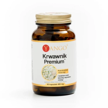Krwawnik Premium™, 90 kaps. vege - Yango