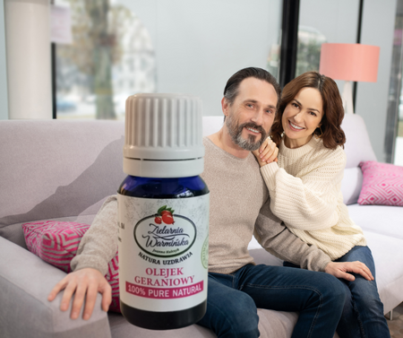 100% Naturalny Olejek Geraniowy, 10 ml