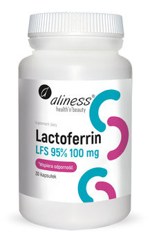 Lactoferrin LFS 95% 100 mg, 30 kaps. - Aliness