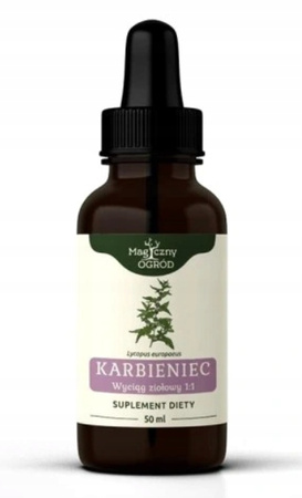 Karbieniec Wyciąg Ziołowy 1:1, 50 ml - Magiczny Ogród