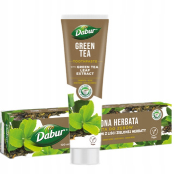 Pasta do zębów z zieloną herbatą, 100 ml - Dabur