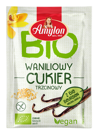 Waniliowy Cukier Trzcinowy Bio, 20 g - Amylon