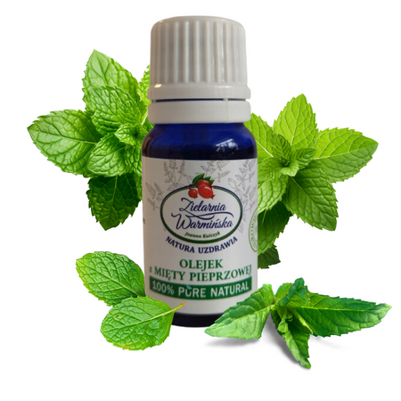  100% Naturalny Olejek z Mięty Pieprzowej, 10 ml