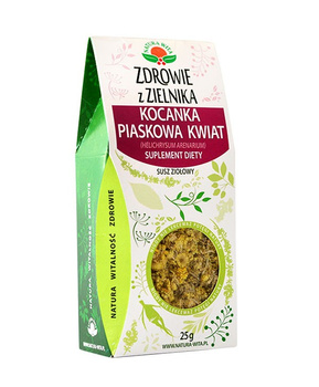 Kocanka piaskowa kwiat, 25g - Natura Wita