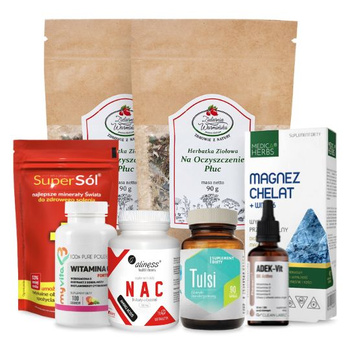 Zestaw WSPARCIE ZDROWIA PŁUC