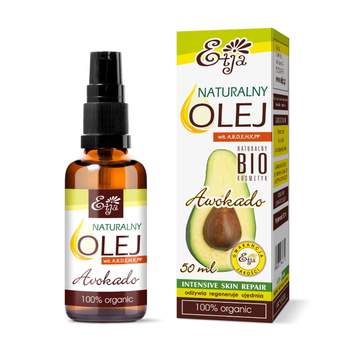 Naturalny Olej z Awokado BIO, 50 ml - Etja