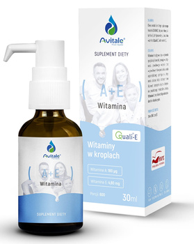 Avitale - Witamina A + E, 30 ml - Aliness