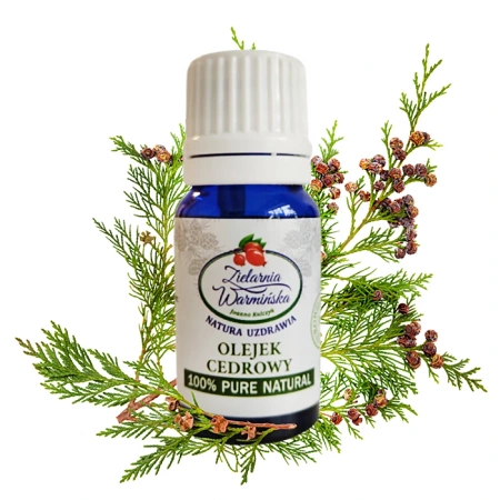 100% Naturalny Olejek Cedrowy, 10 ml