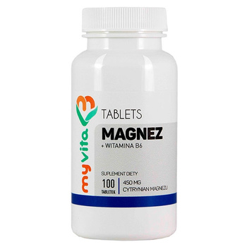 Magnez + Witamina B6, 100 tabl. - MyVita