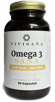 Omega 3 SANA, 90 kaps. - Vivisana