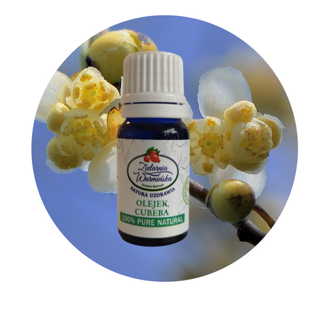 100% Naturalny Olejek Cubeba, 10 ml 