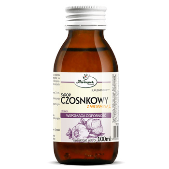 Syrop Czosnkowy z Witaminą C, 100 ml - Herbapol