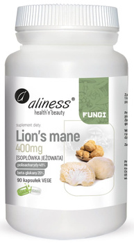 Lion’s Mane 400 mg, 90 kaps. vege - Aliness