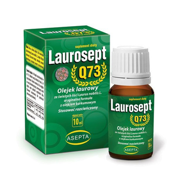 Laurosept Q73 olejek laurowy, 10 ml - Asepta