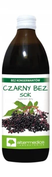 Czarny Bez sok, 500 ml - Altermedica