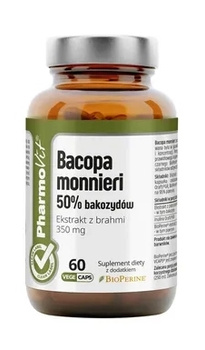 Bacopa Monnieri 350 mg, 60 kaps. vege - Pharmovit