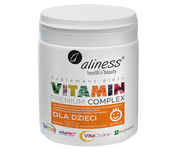 Vitamin Premium Complex dla Dzieci, 120 g - Aliness