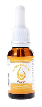 Kropla Słońca D3 Forte, 20 ml - Proved