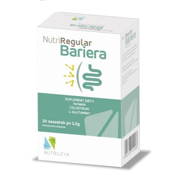 Bariera, saszetki na na odporność i mikroflorę jelit, 20 szt. - NutriRegular