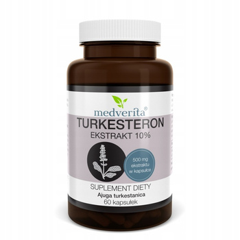 Turkesteron 500 mg, 60 kaps. - Medverita
