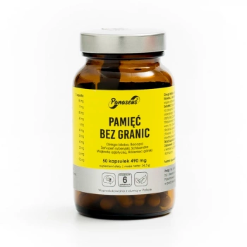 Panaseus - Pamięć Bez Granic, 50 kaps. vege - Yango