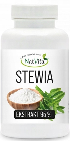 Stewia ekstrakt 95%, 50 g - NatVita