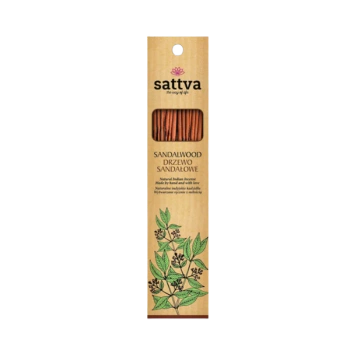 Naturalne Kadzidła Drzewo sandałowe, 15 szt. - Sattva