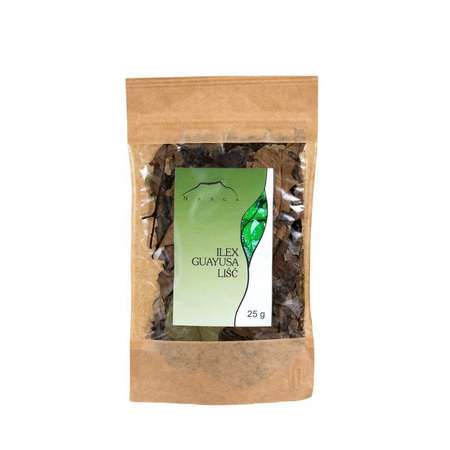 Ilex Guayusa Liść, 25 g - Nanga
